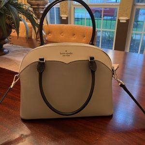 Kate Spade, grey, white and black